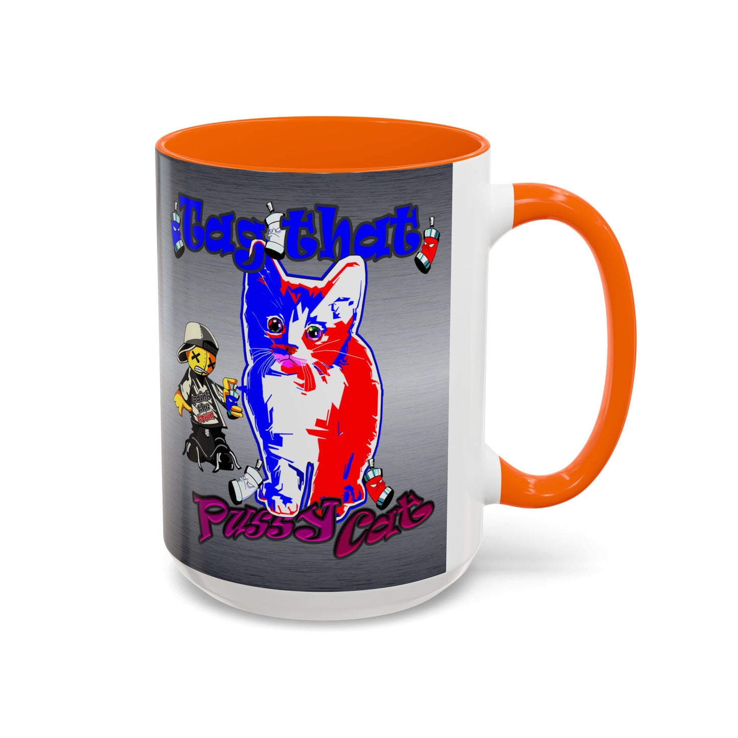 tag that - Accent Mug (brushed nickel)