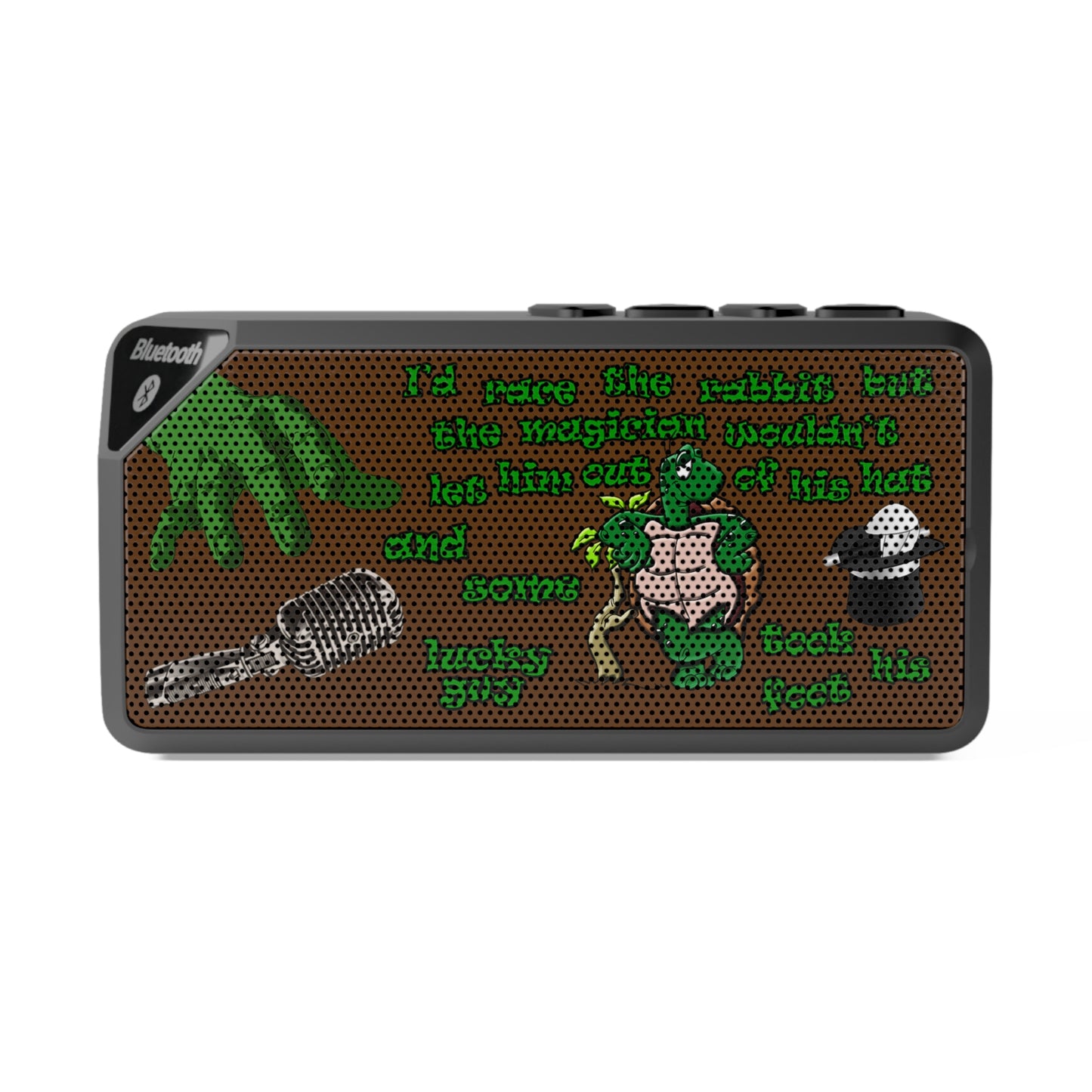 turtle race - Jabba Bluetooth Speaker (brown)