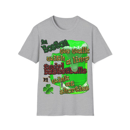 celtics logo - Unisex Softstyle T-Shirt