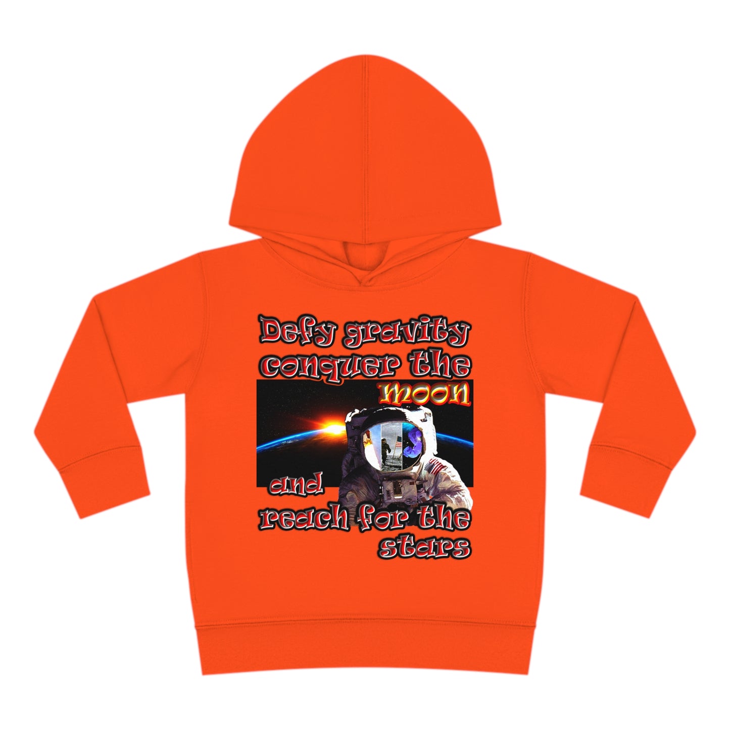 defy conquer reach - Toddler Pullover Fleece Hoodie