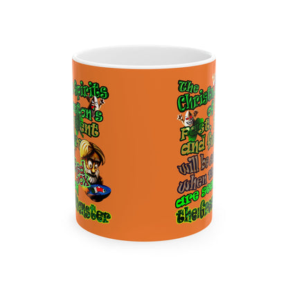 christmas spirits of boston - White Mug (crusta)