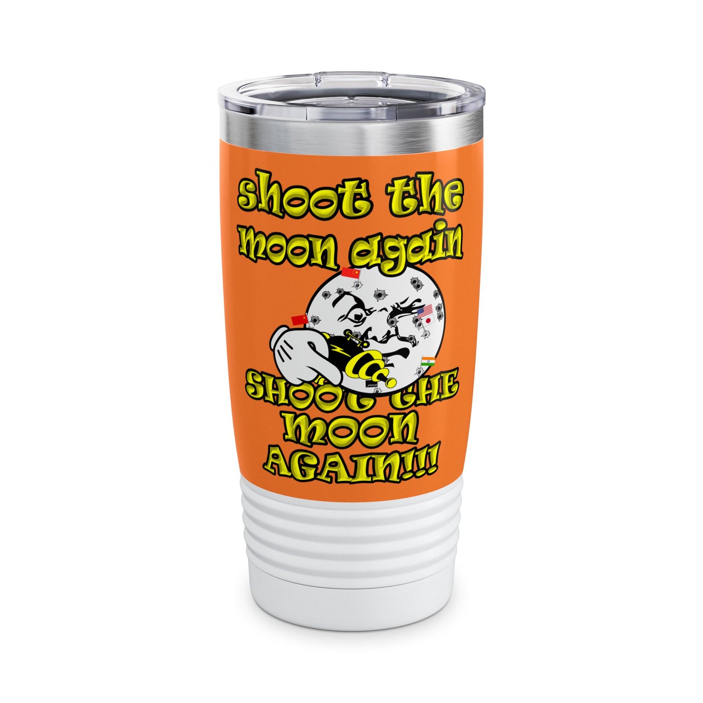 shoot the moon again - Ringneck Tumbler, 20oz (crusta)