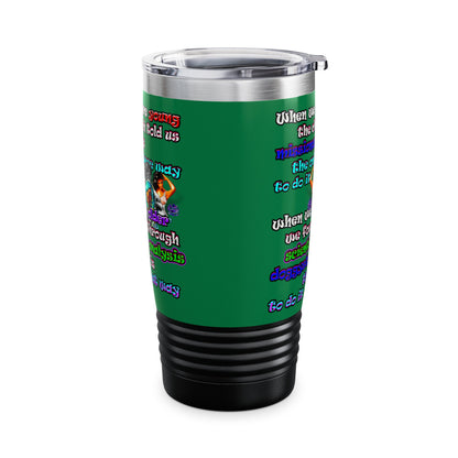 doggystyle - Ringneck Tumbler, 20oz (dark green)