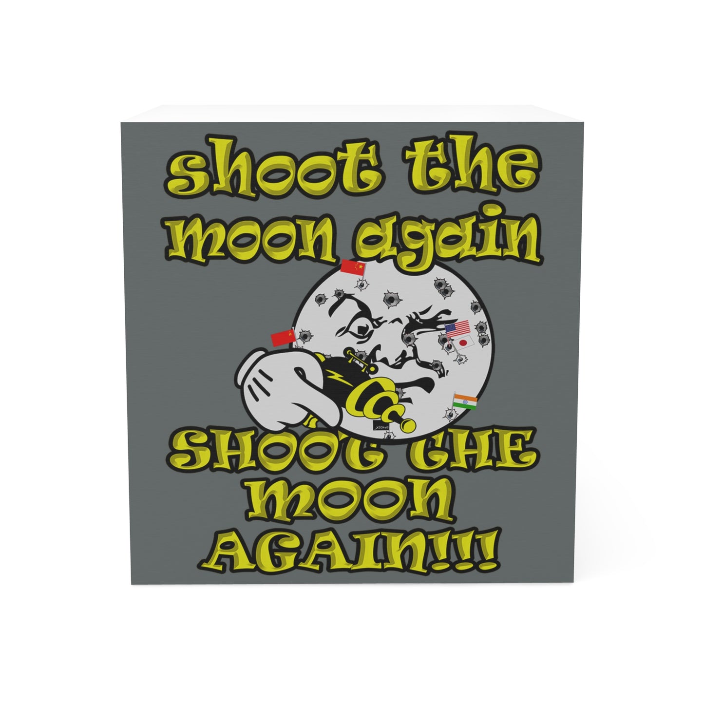 shoot the moon again - note cube (dark grey)