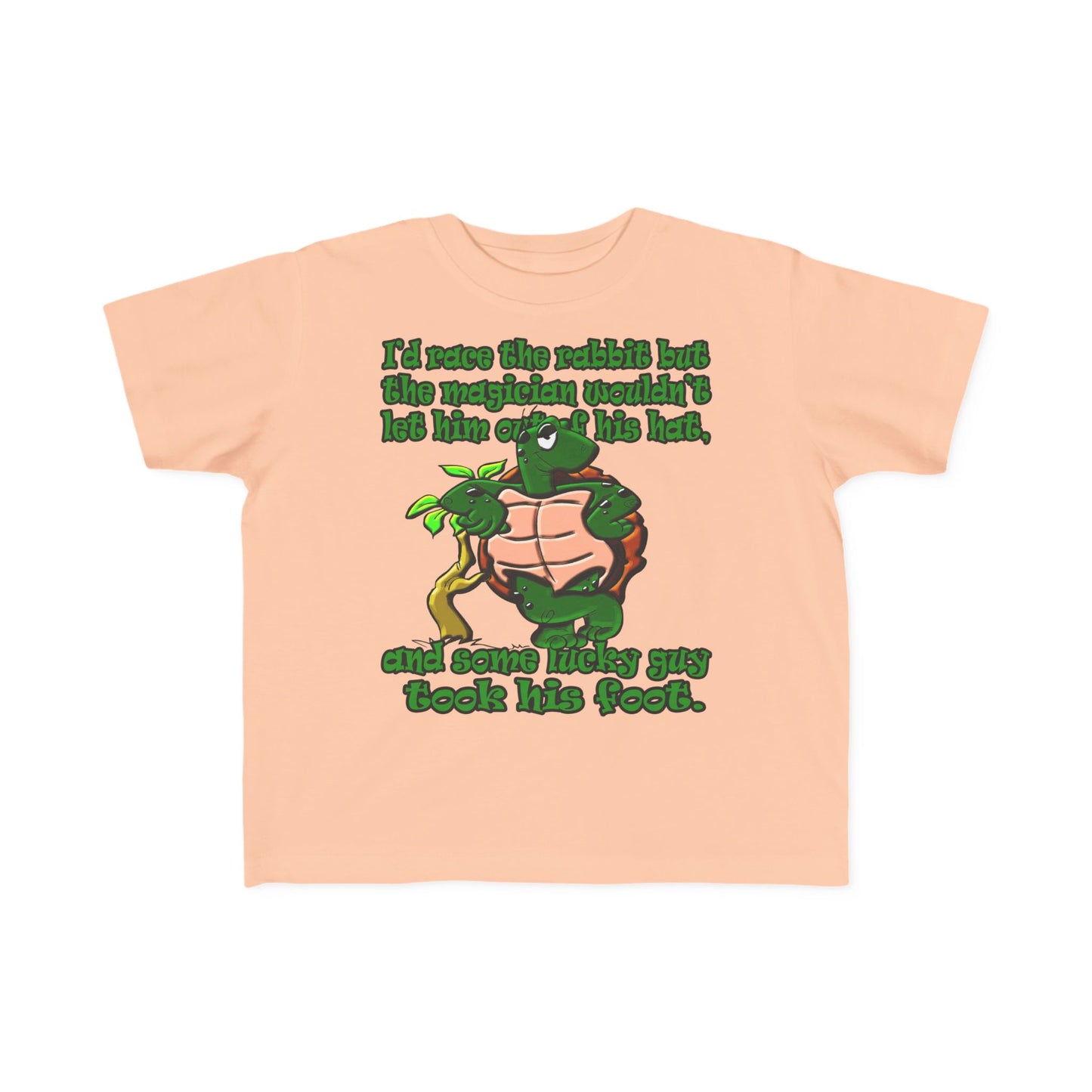 turtle race - Toddler's Fine Jersey Tee