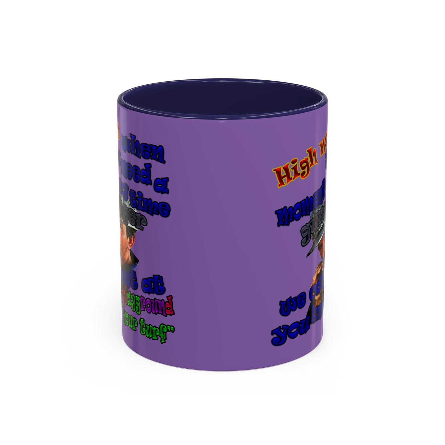high noon - Accent Mug (light purple)