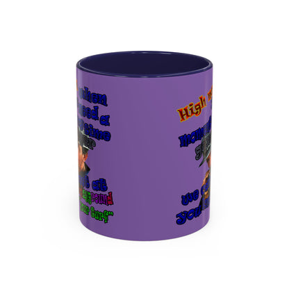 high noon - Accent Mug (light purple)
