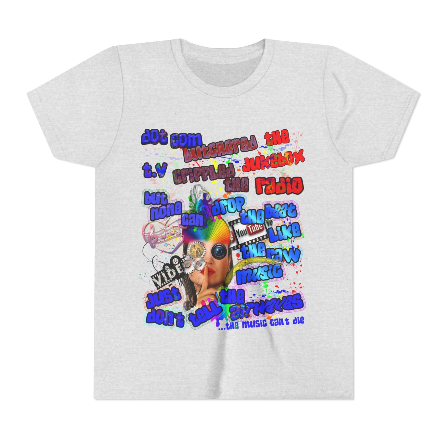 drop the beat - Youth Short Sleeve Tee
