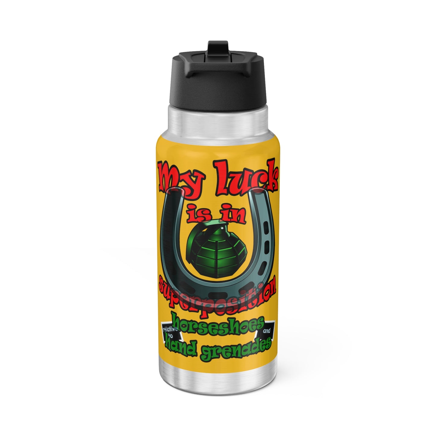 my luck - Gator Tumbler, 32oz (yellow)