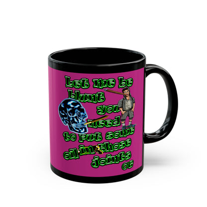 og - Black Mug (pink)