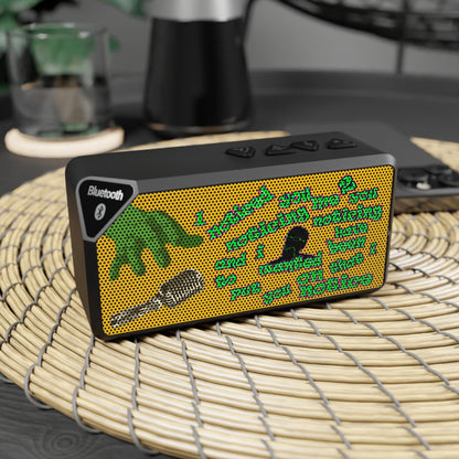 noticed you noticing - Jabba Bluetooth Speaker (yellow)