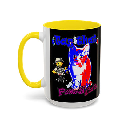 tag that - Accent Mug (black)