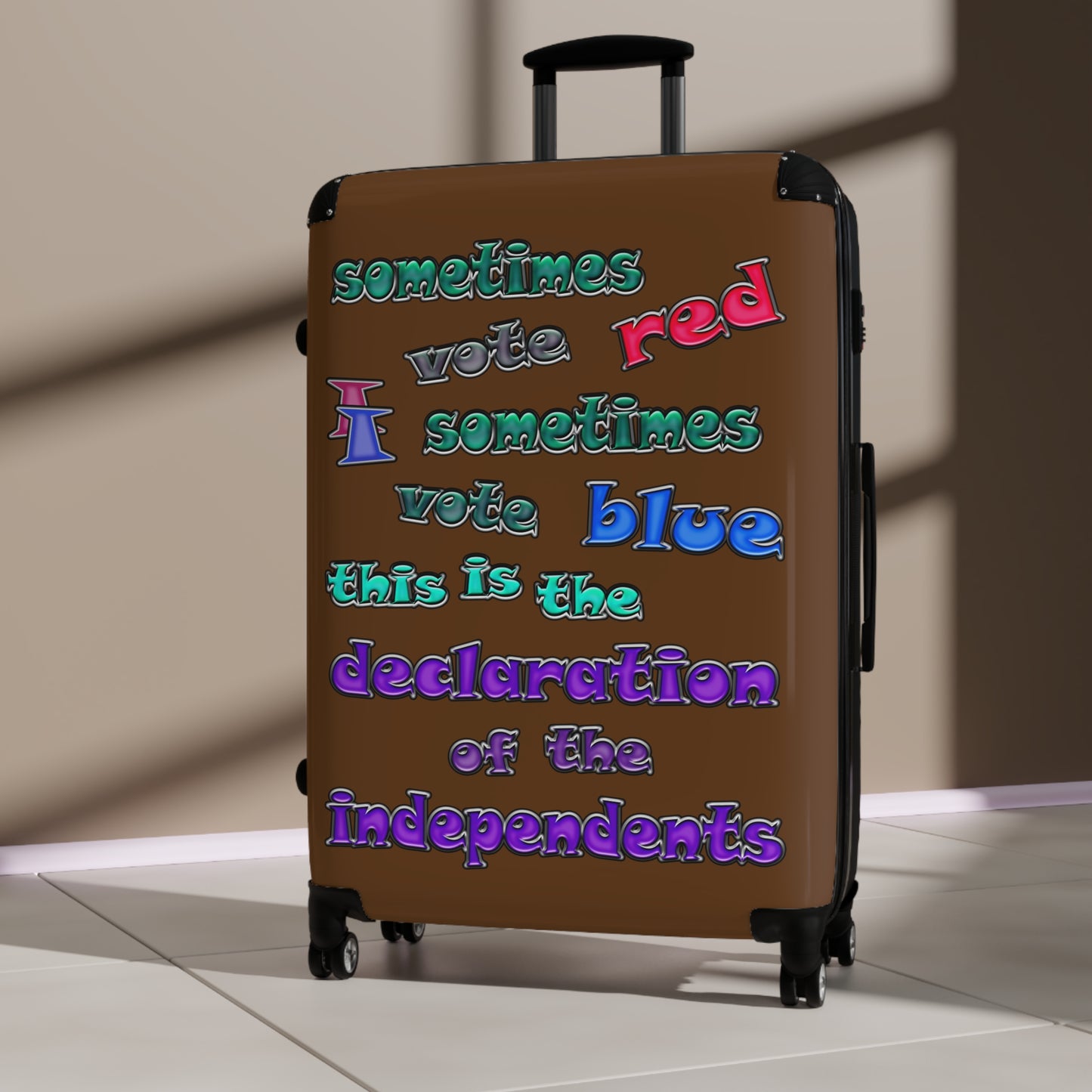 declaration of the independents - Suitcase (brown)