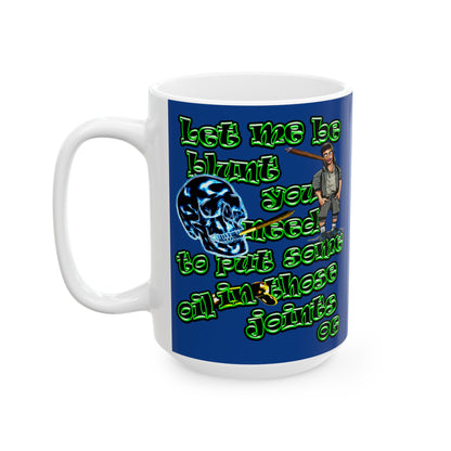 og - White Mug (dark blue)