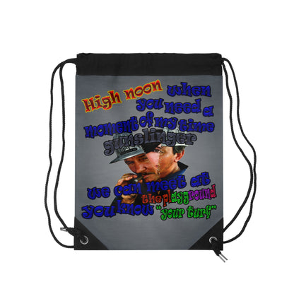 high noon - Drawstring Bag (grey-light grey)