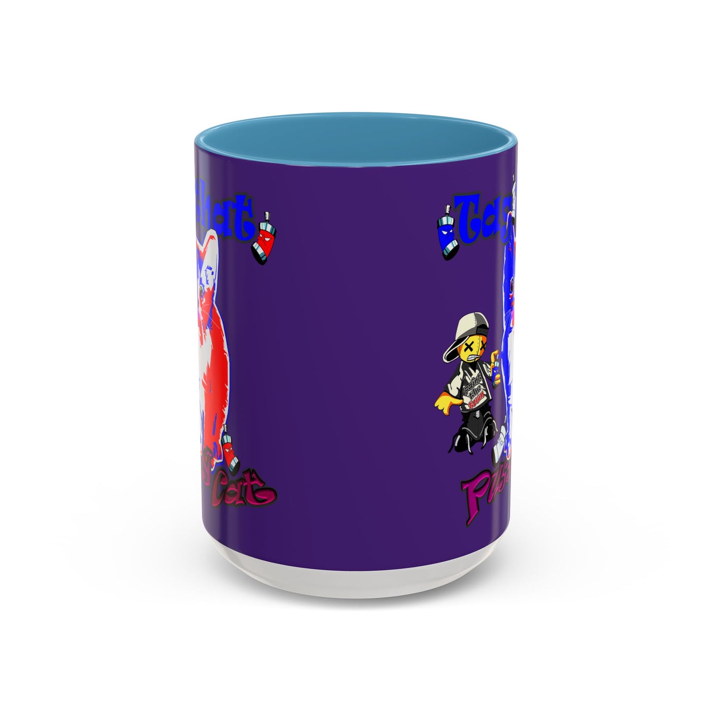 tag that - Accent Mug (purple)
