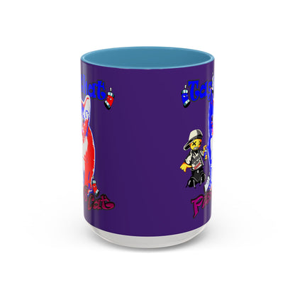 tag that - Accent Mug (purple)
