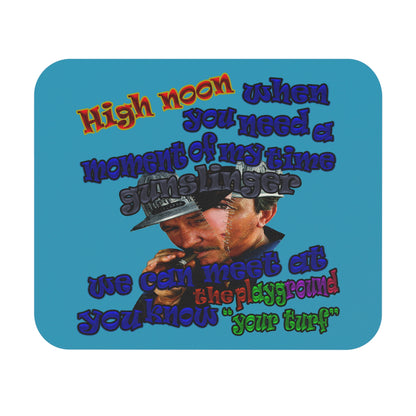 high noon - Mouse Pad (Rectangle) (turquoise)