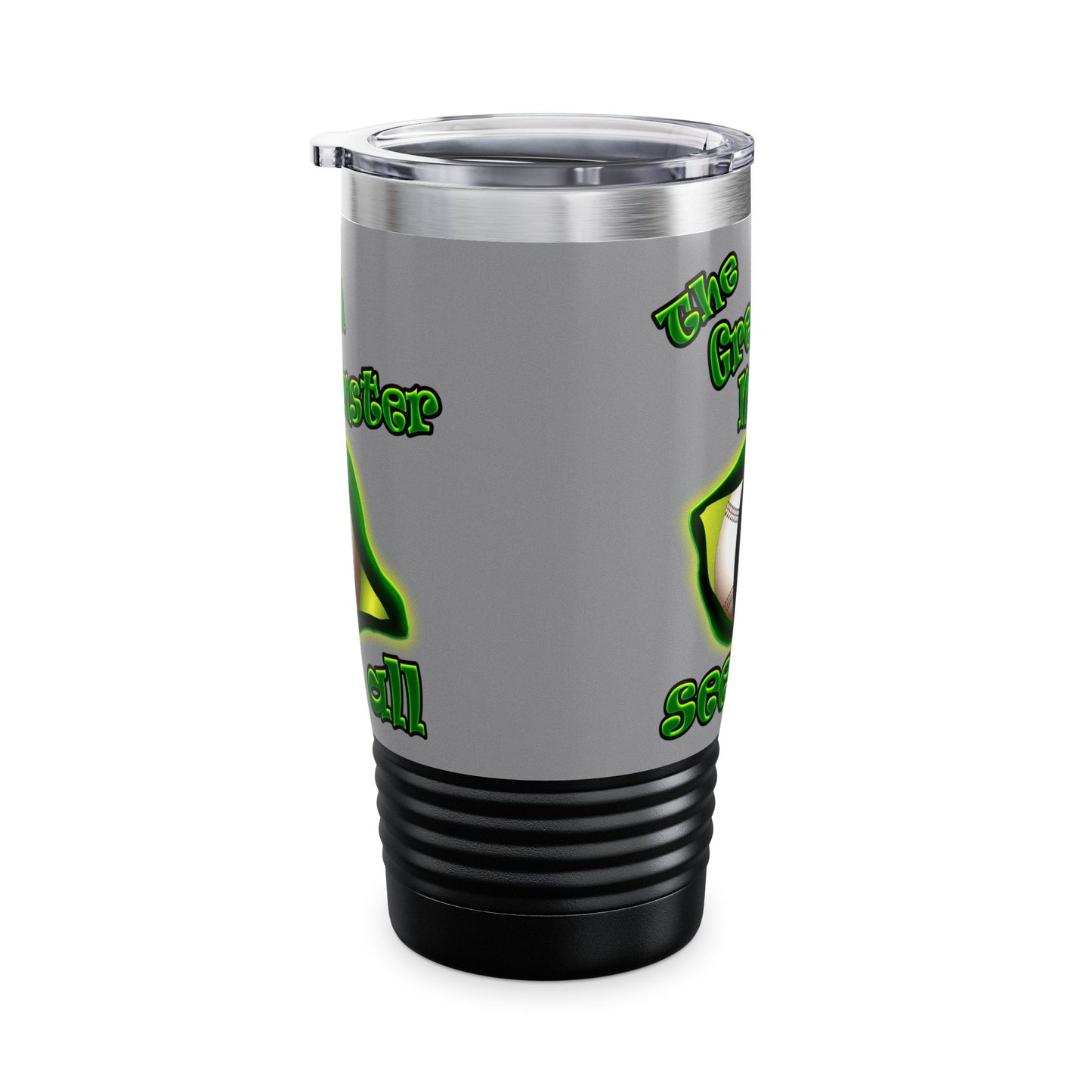 green monster - Ringneck Tumbler, 20oz (grey)
