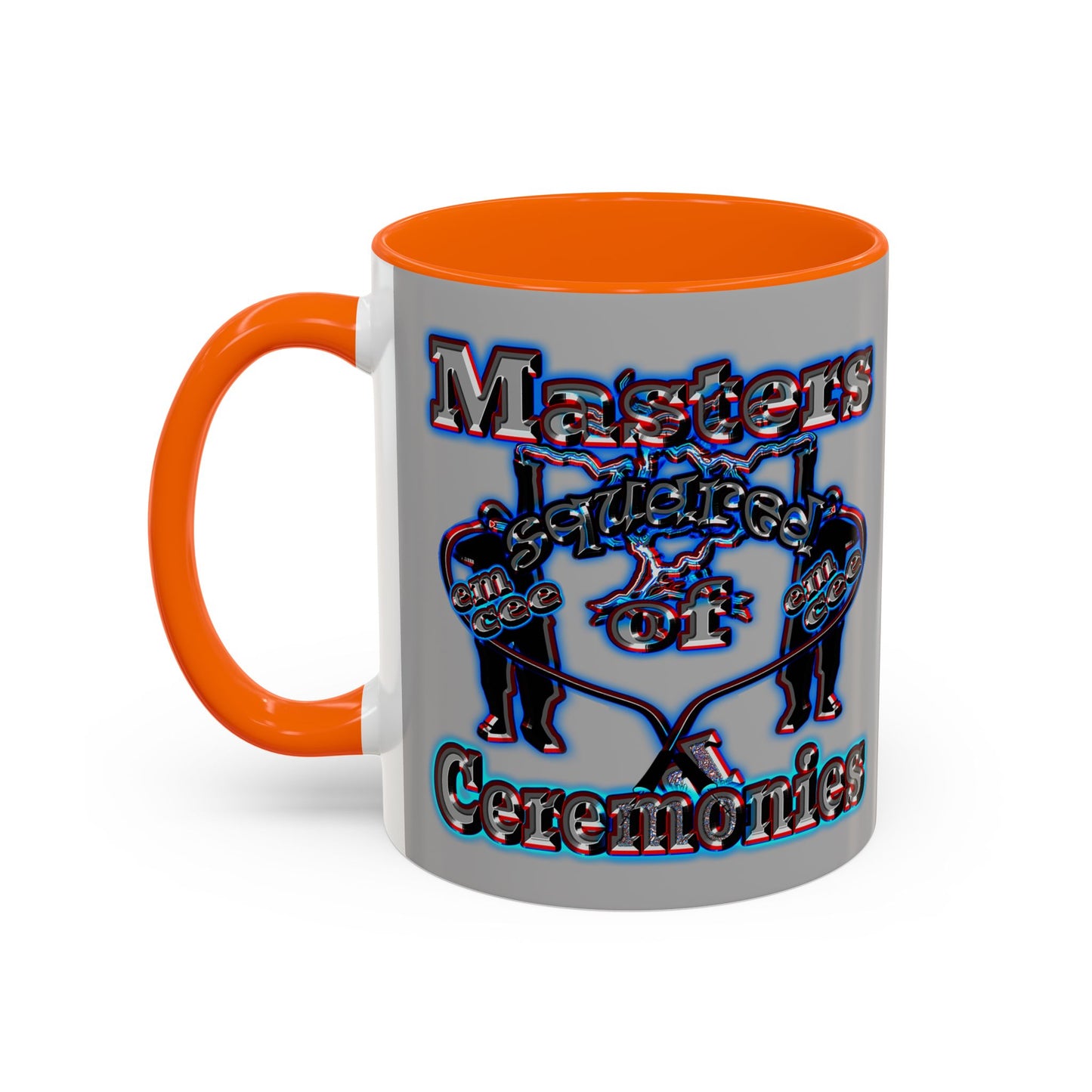 em cee squared - Accent Mug (light grey)