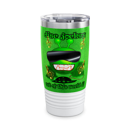 disc jockey - Ringneck Tumbler, 20oz (green turf)