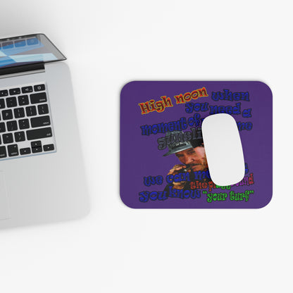 high noon - Mouse Pad (Rectangle) (purple)