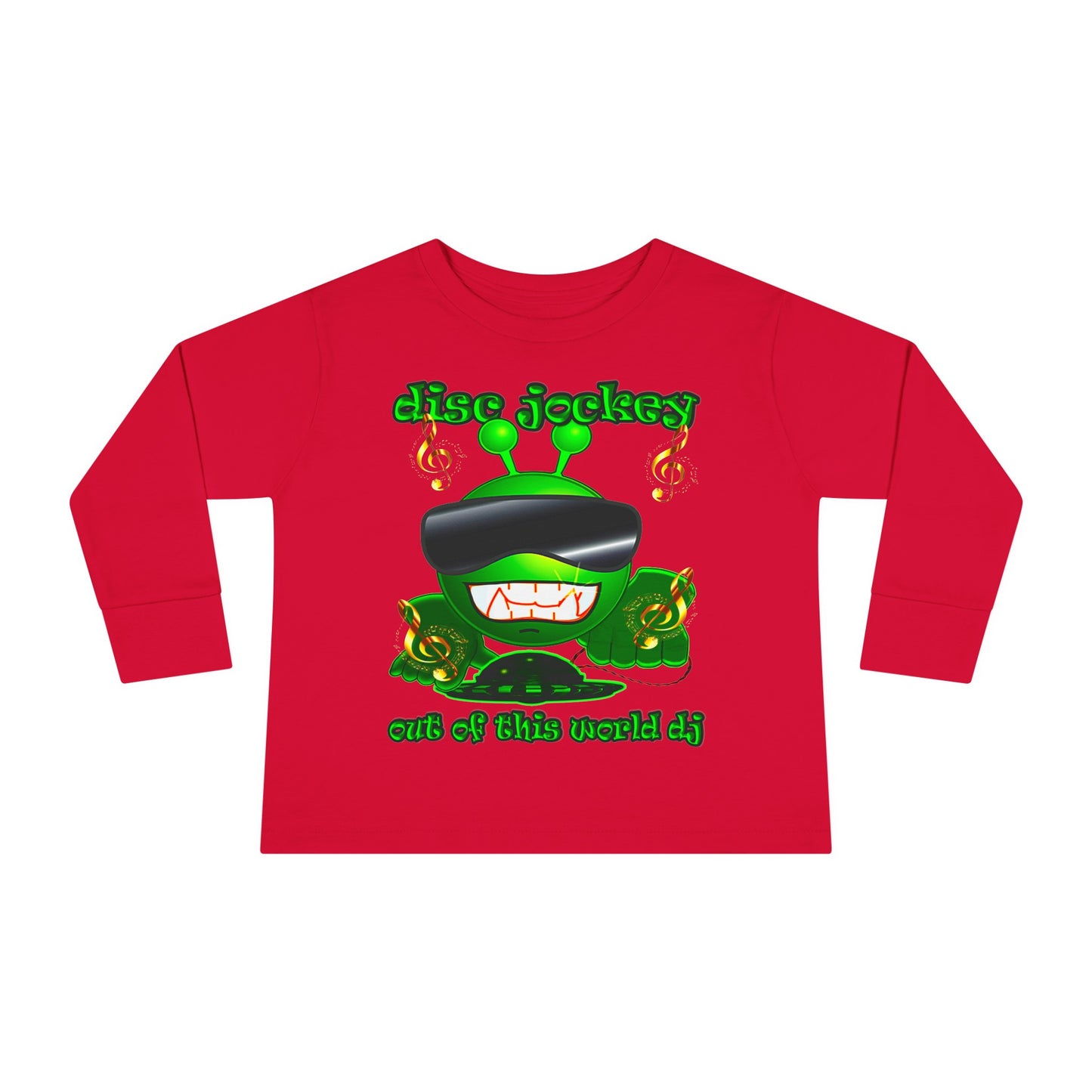 disc jockey - Toddler Long Sleeve Tee