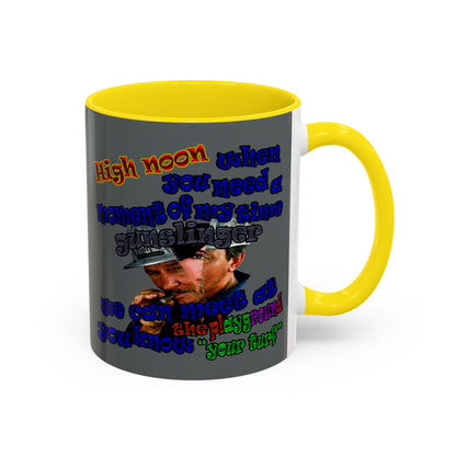 high noon - Accent Mug (dark grey)
