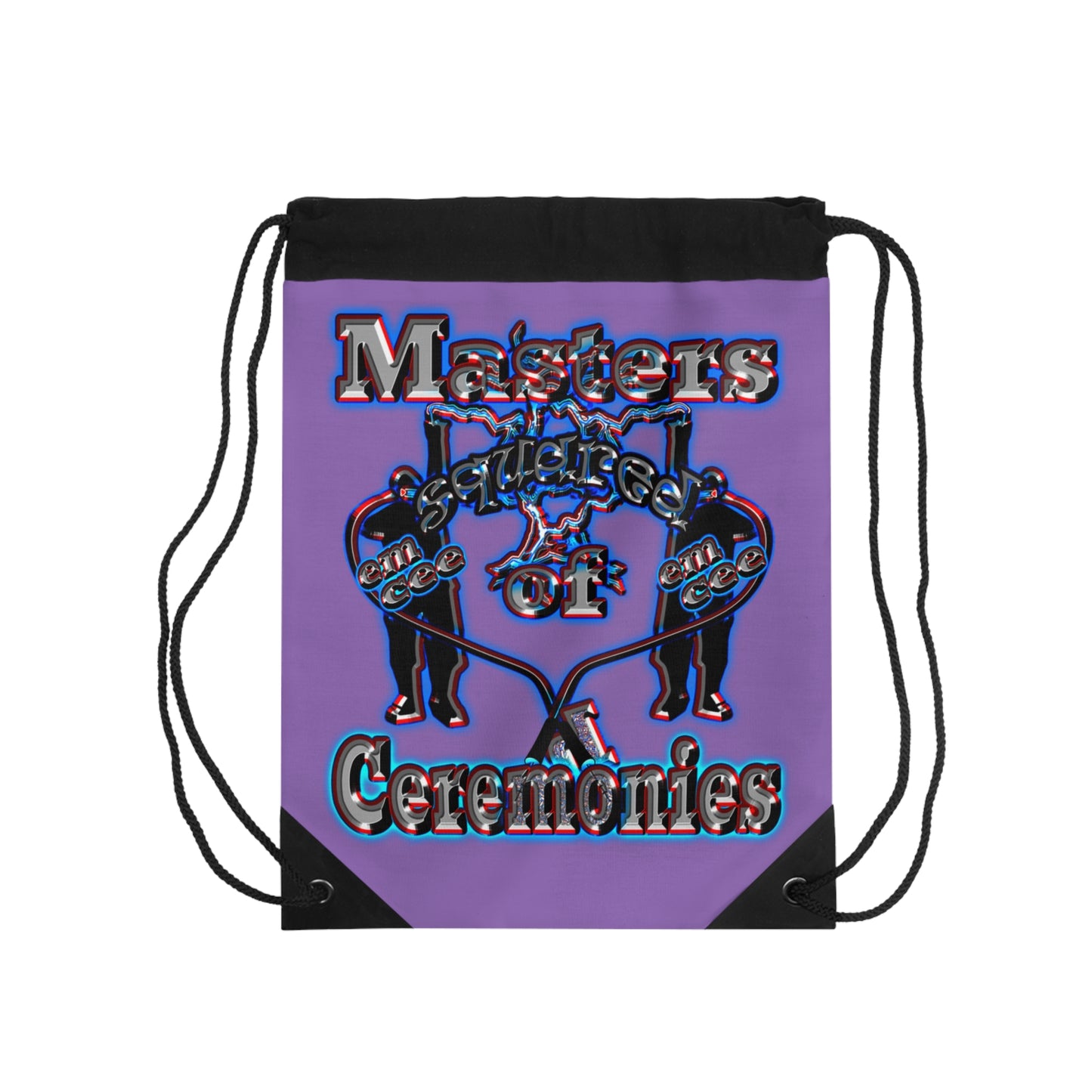em cee squared - Drawstring Bag (light purple)