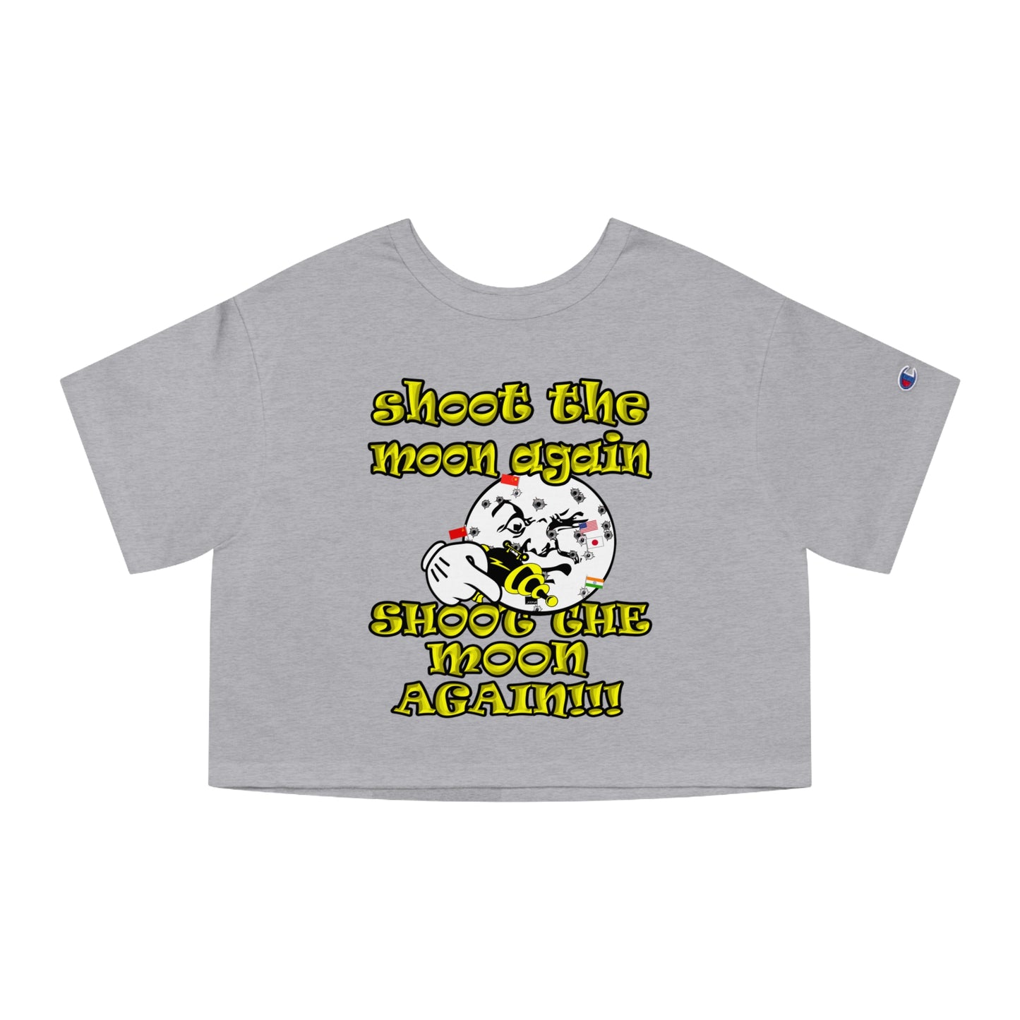 shoot the moon again - Champion Women's Heritage Cropped T-Shirt