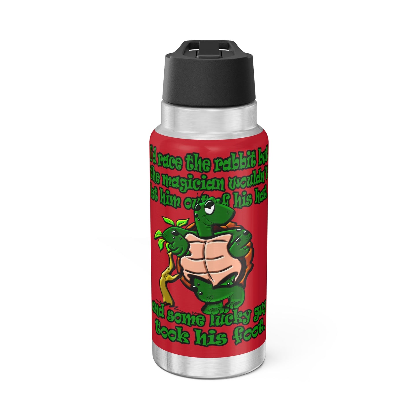 turtle race - Gator Tumbler, 32oz (dark red)
