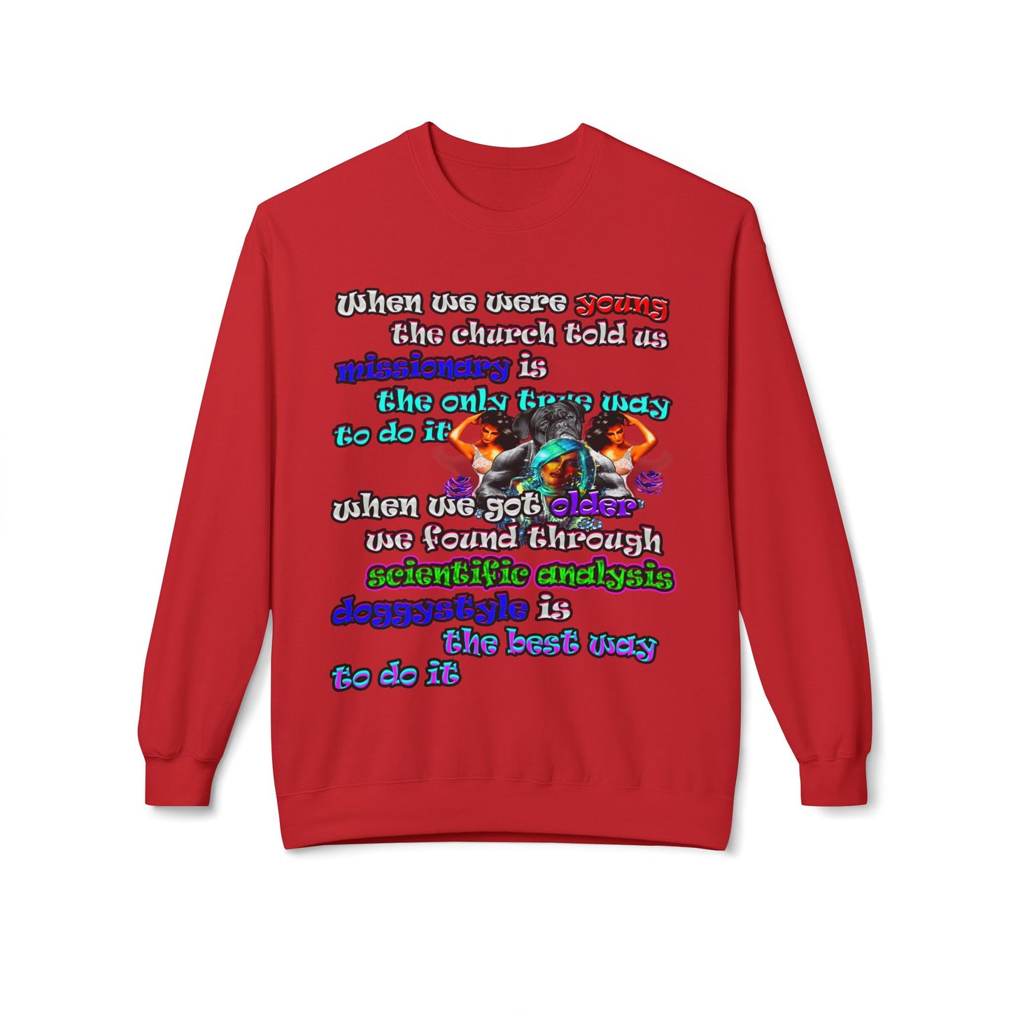 doggystyle - Unisex Midweight Softstyle Fleece Crewneck Sweatshirt