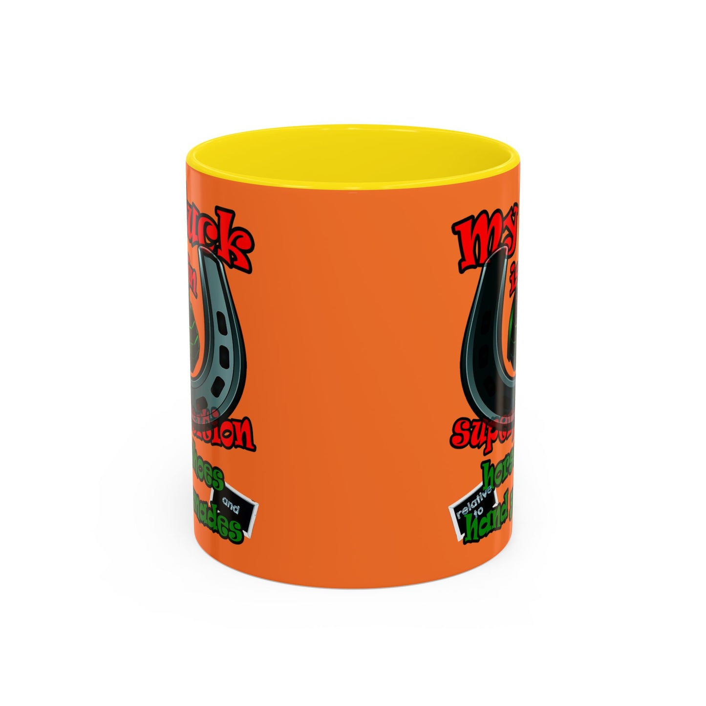 my luck - Accent Mug (crusta)