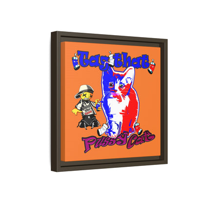 tag that - framed canvas art (crusta)