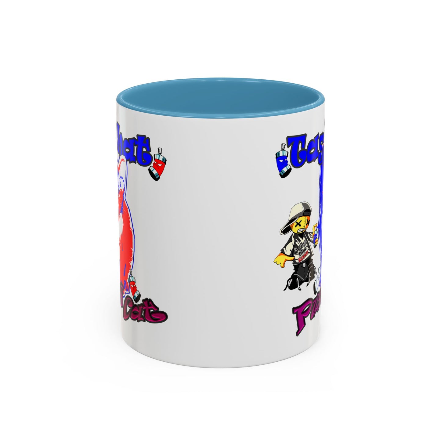 tag that - Accent Mug (white)