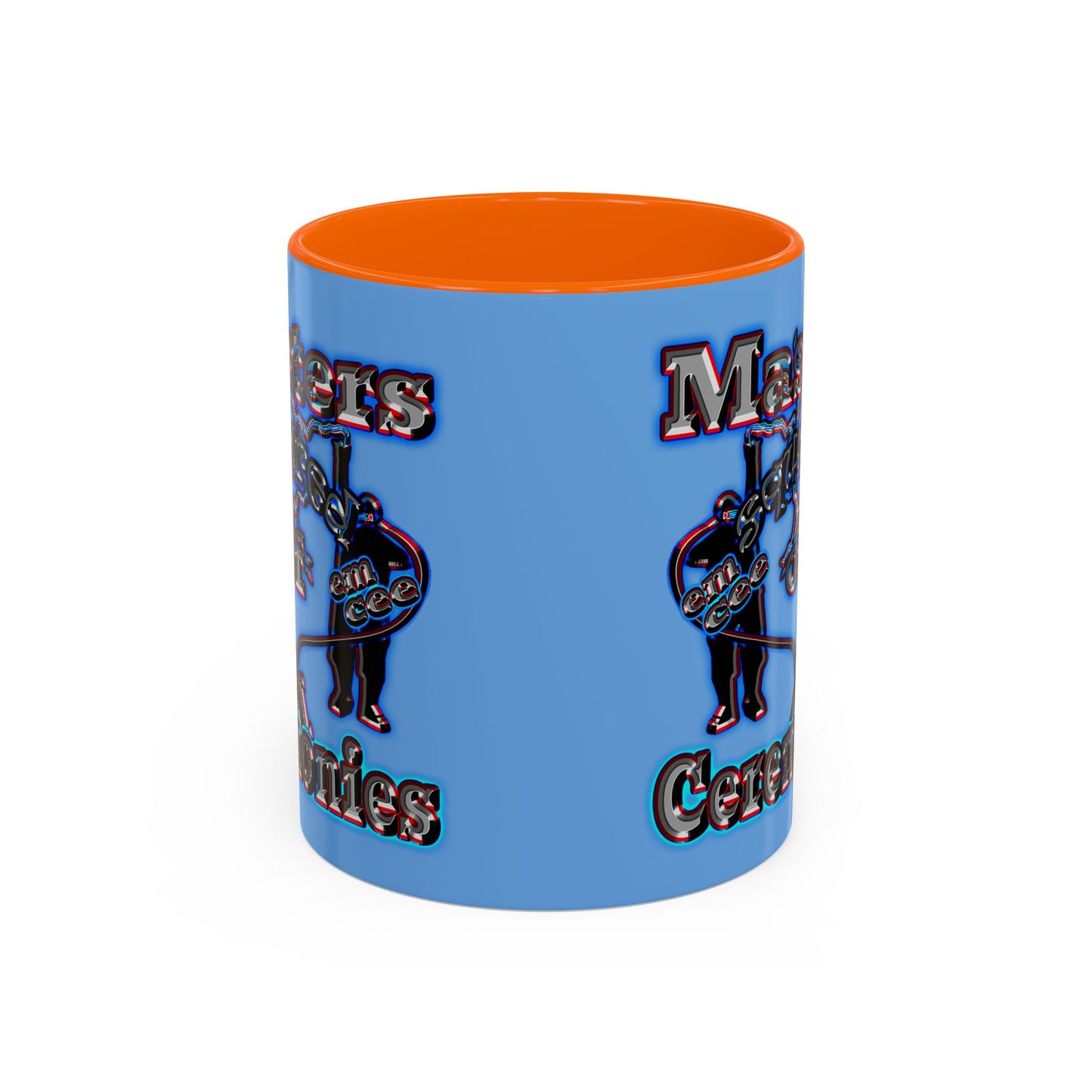 em cee squared - Accent Mug (light blue)