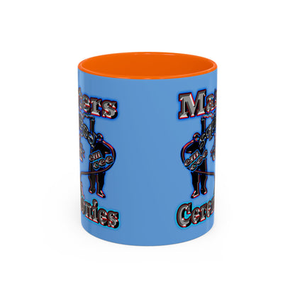 em cee squared - Accent Mug (light blue)