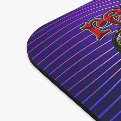 rw&b lives matter - Mouse Pad (Rectangle) (purple wave)