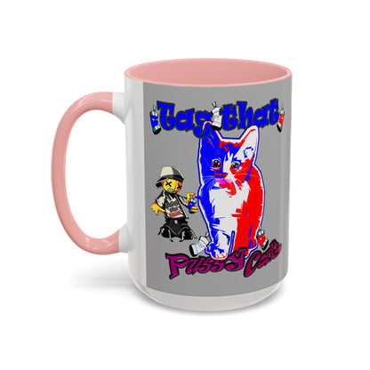 tag that - Accent Mug (light grey)