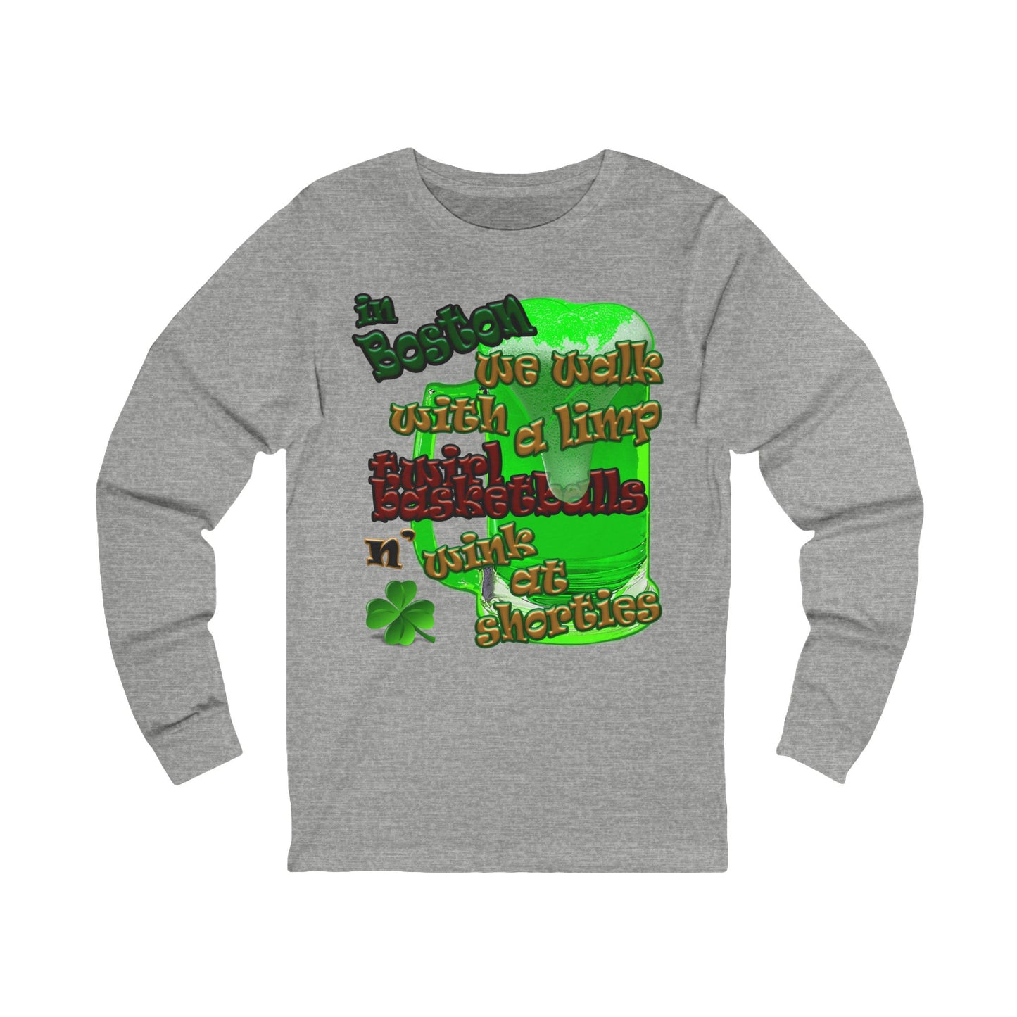 celtics logo - Unisex Jersey Long Sleeve Tee