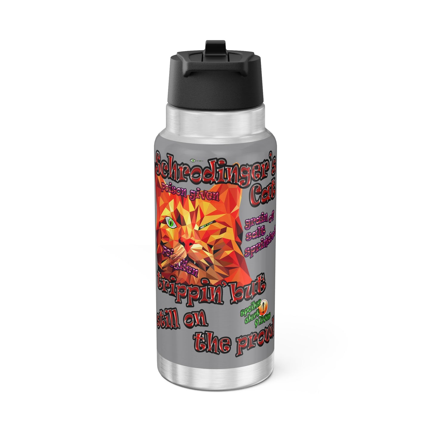 schrodinger's cat - Gator Tumbler, 32oz (grey)