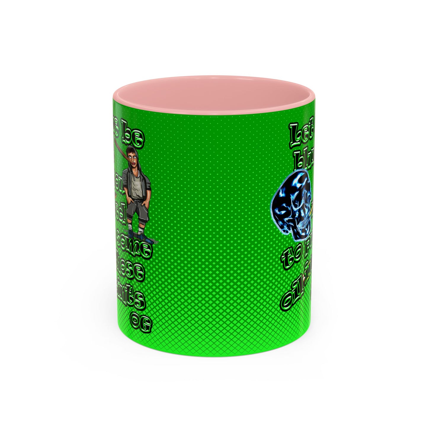 og - Accent Mug (logo green)