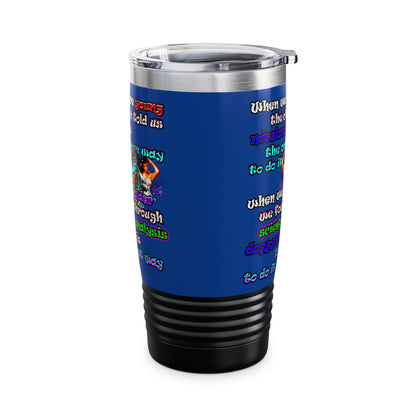 doggystyle - Ringneck Tumbler, 20oz (dark blue)