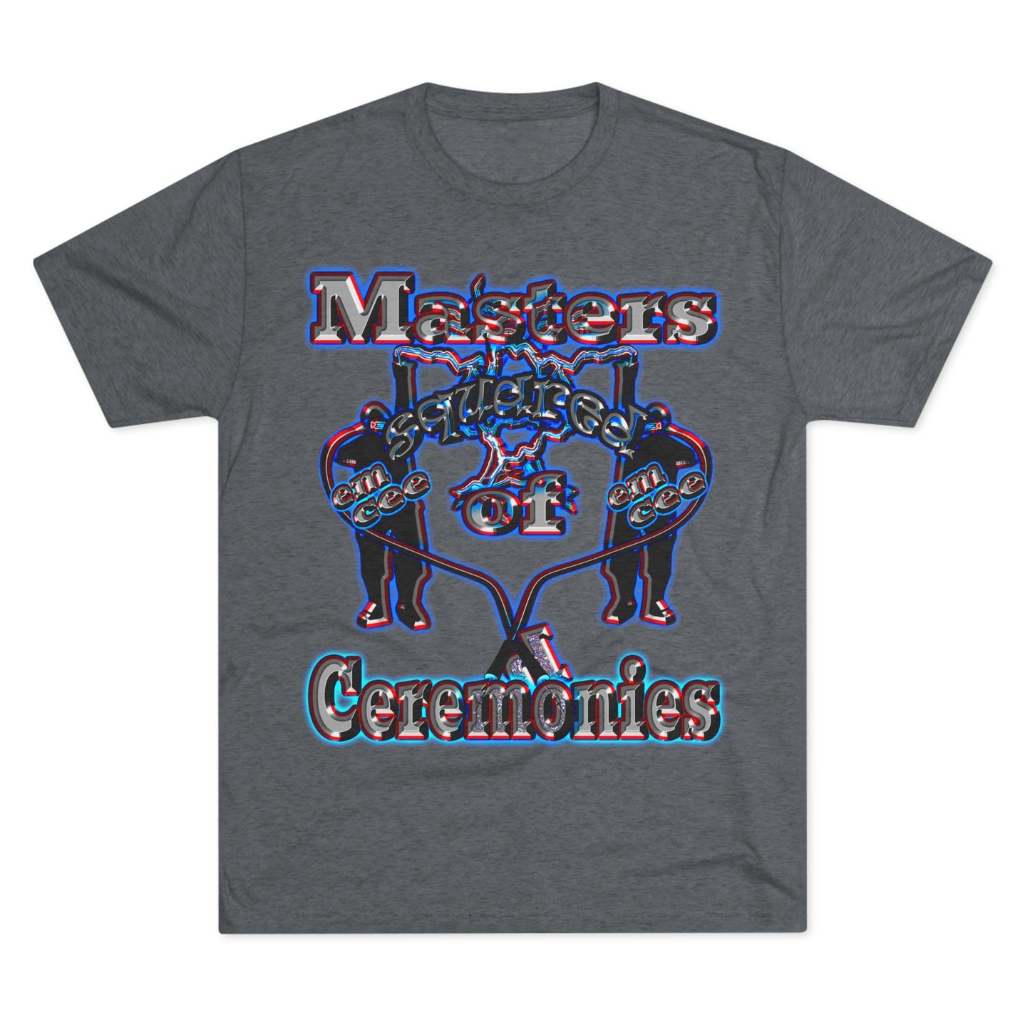 em cee squared - Unisex Tri-Blend Crew Tee