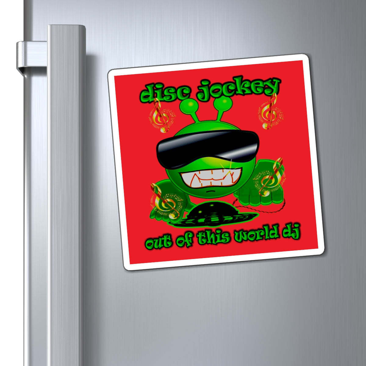 disc jockey - Magnets - (red)
