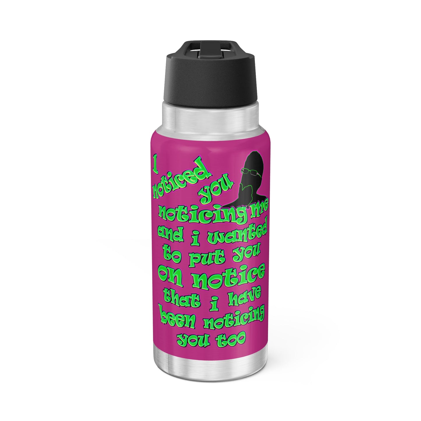 noticed you noticing - Gator Tumbler, 32oz (pink)
