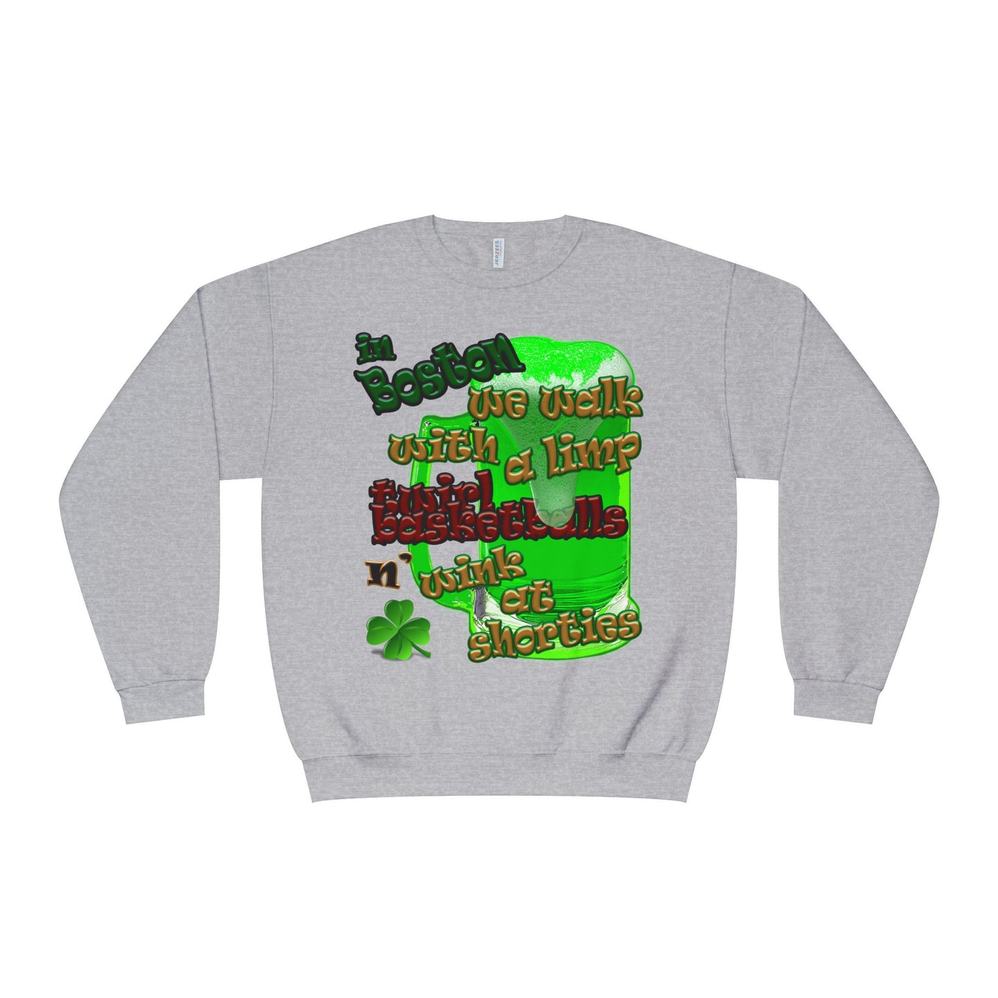 celtics logo - Unisex NuBlend® Crewneck Sweatshirt