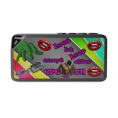 hoes b4 bros - Jabba Bluetooth Speaker (rainbow split)