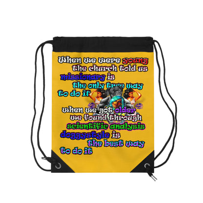 doggystyle - Drawstring Bag (yellow)