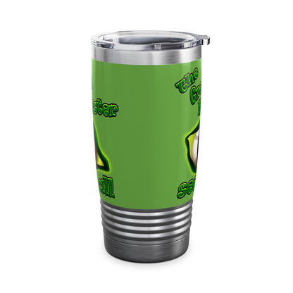 green monster - Ringneck Tumbler, 20oz (green)